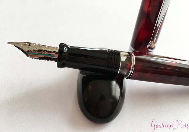 Review Aurora Optima Fountain Pen - Italic @AndersonPens @KenroPens 18