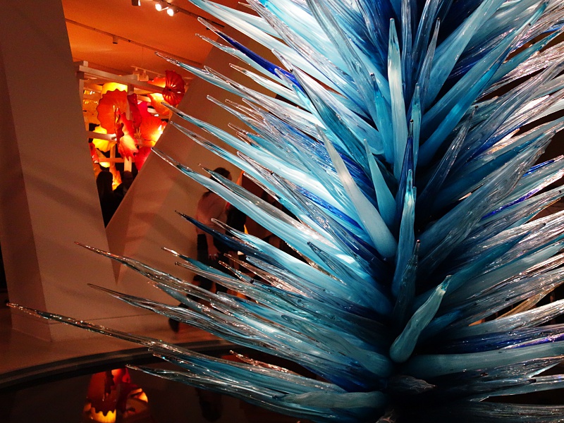 Chihuly glass sculptures