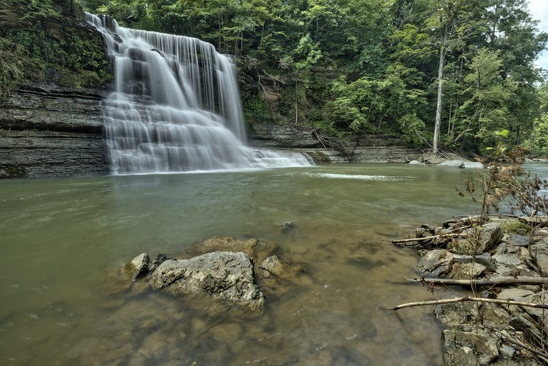 Mill Creek Falls, Spring Creek, Overton County, Tennessee 5