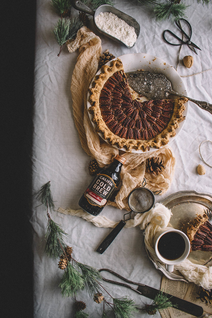 Vegan Cold Brew Coffee Pecan Pie | TermiNatetor Kitchen