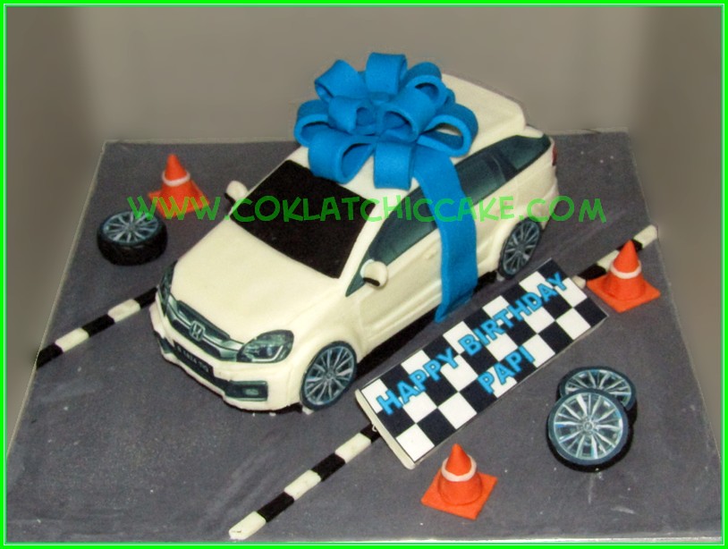 Cake mobil Honda Mobilio – PAPI  Jual Kue Ulang Tahun