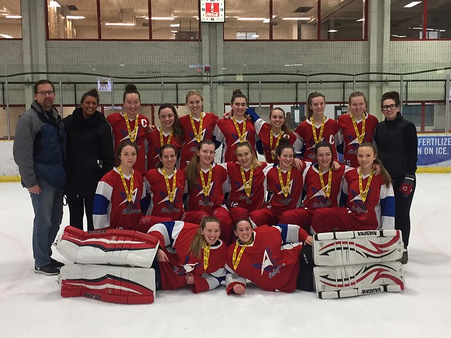 Dec 18, 2016 - Lacombe Ice Brkr - U19AA Team Calgary wins Silver