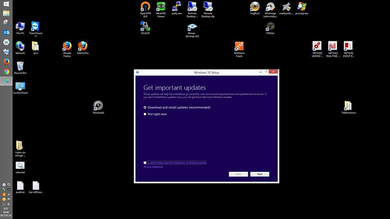 Frissítettem Windows 8.1 Enterprise-ról Windows 10 Enterprise-ra