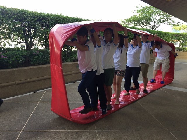 Thailand Team Building Activities Inflatable Affair