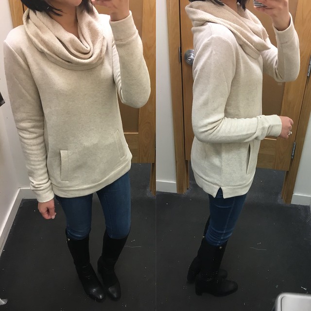 J crew cowl hot sale neck sweater