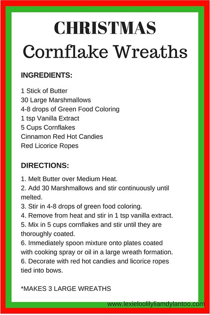 Christmas Cornflake Wreaths Recipe