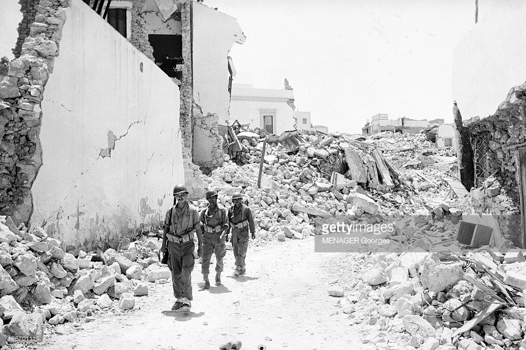 Agadir - Le tremblement de terre de 1960 - Support des F.A.R 31823660910_5c2a613bd0_o