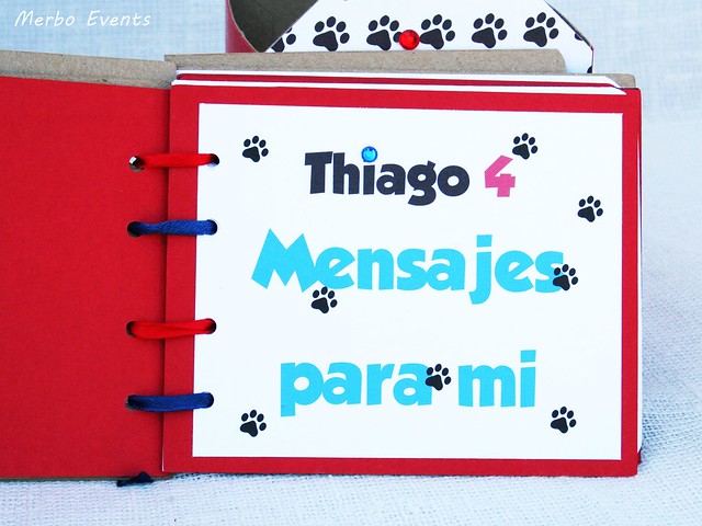 Álbum de fotos y recuerdos Casa Patrulla Canina para niño