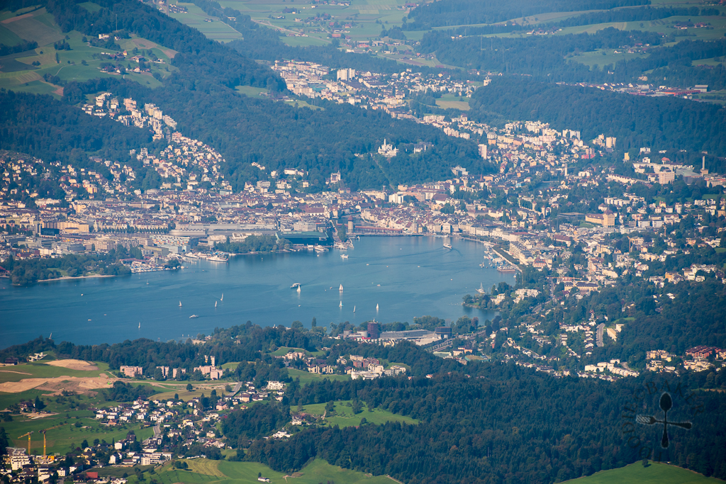 Zoomed in view of Lucerne