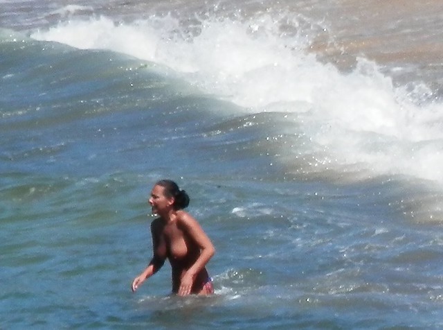 Woman in the Waves 2