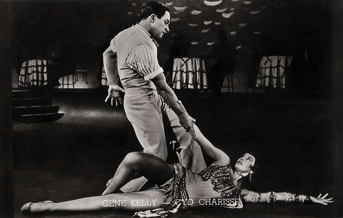 Gene Kelly and Cyd Charisse in Singin' in the Rain (1952)