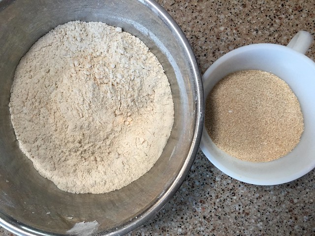 Prepared high extraction flour