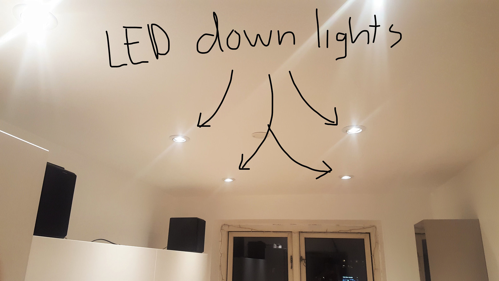 Installing LED Down Lights