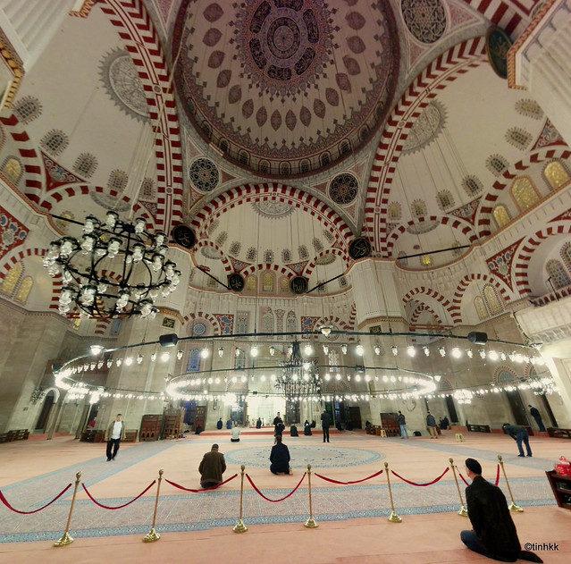 Inside another Mosque, Istanbul