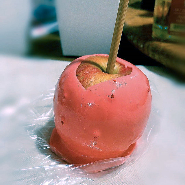 Candy Paint Dipped Apple