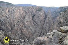 Black canyon Montrose Colorado USA États-Unis