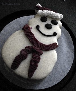 20170101 - Snowman Cake