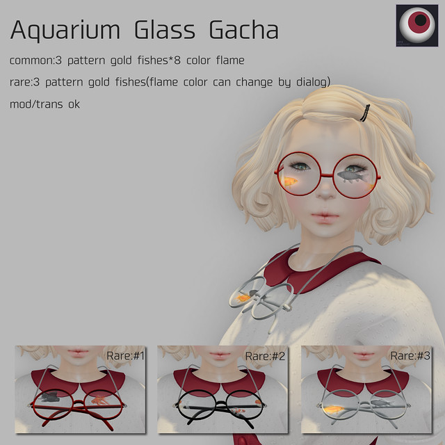*NAMINOKE*Aquarium Glasses Gacha