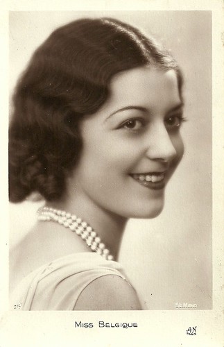 Miss Belgium 1931: Netta Duchateau