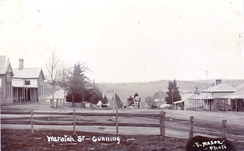 Waratah Street, Gunning, N.S.W. - very early 1900s