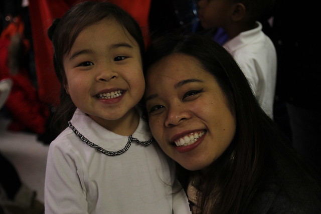 Mio and I after her Pre-K holiday concert