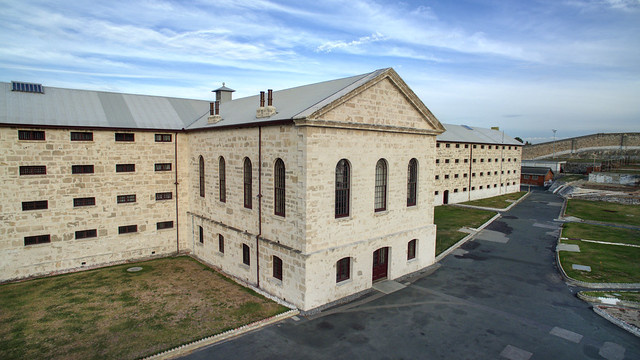 The old convict built Fremantle prison, Western Australia