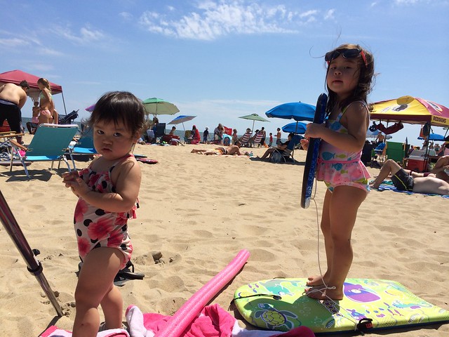 Our little beach babes
