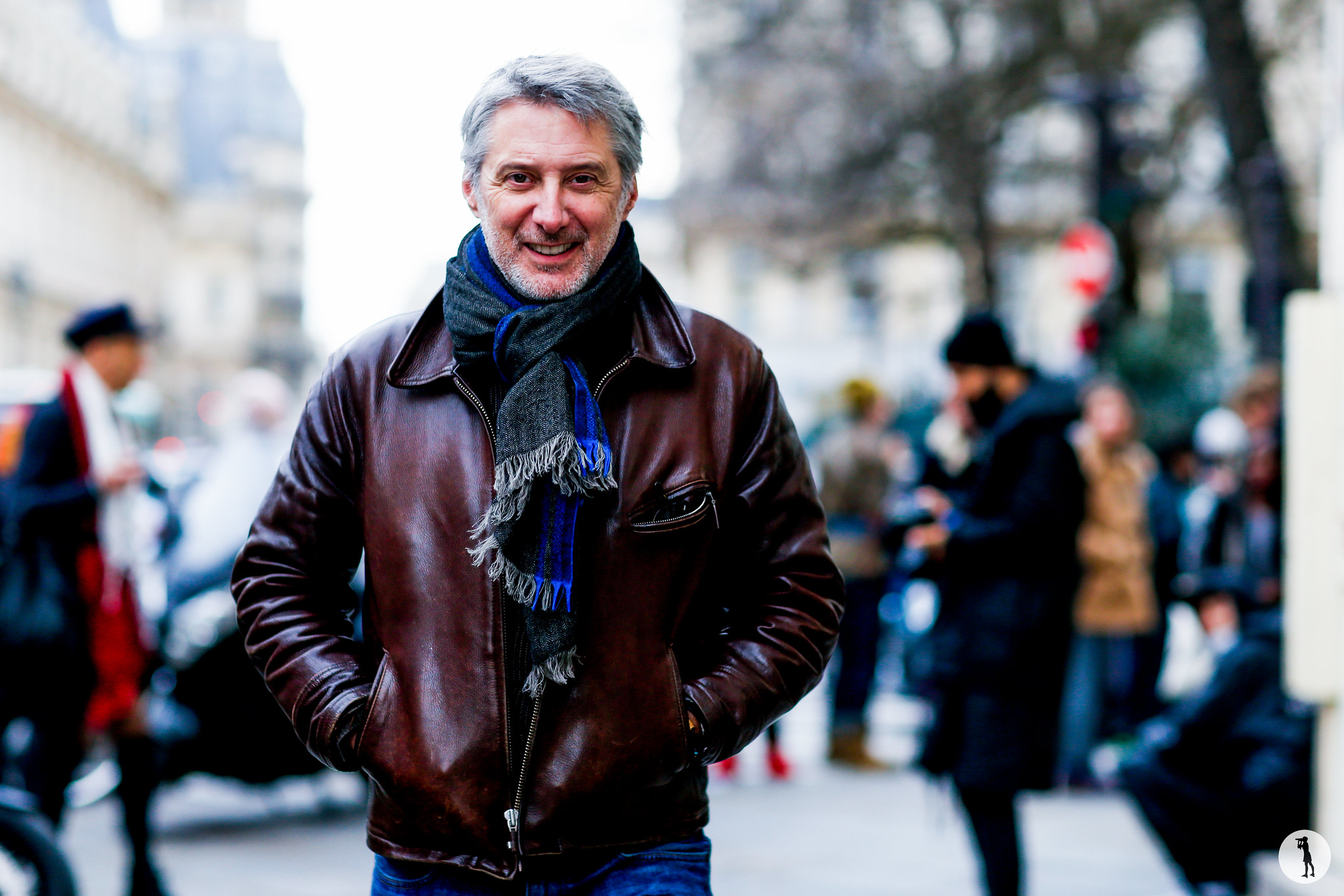 Antoine de Caunes at Paris Fashion Week Haute Couture