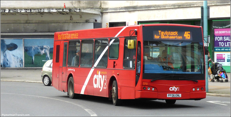 Plymouth Citybus 370 PF06ENL
