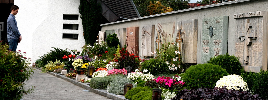 A cemetery in Liechtenstein