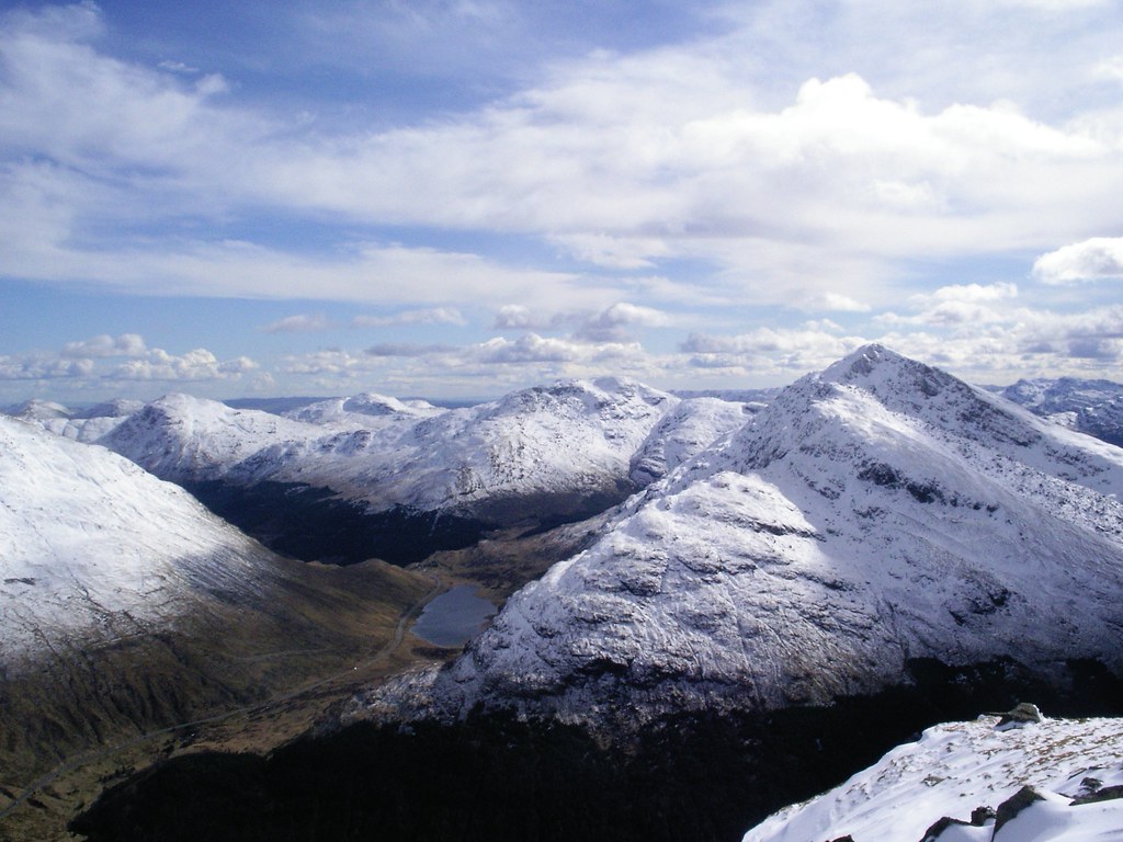 snow scenery scotland