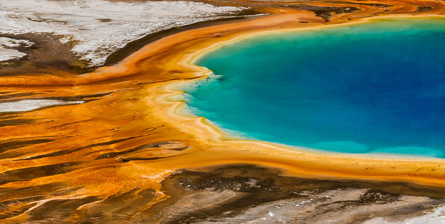 Grand Prismatic Spring Colors - Yellowstone National Park