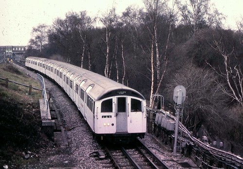 1959 Tube Stock at East Finchley