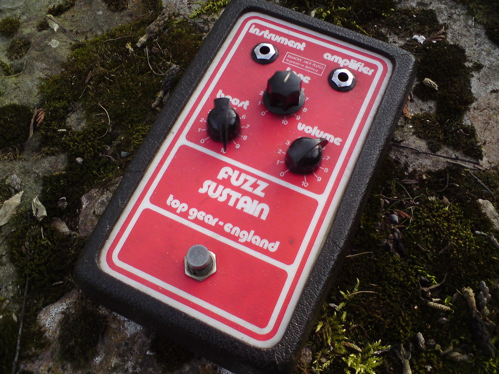 UA741CP Top Gear Fuzz Sustain クローン-