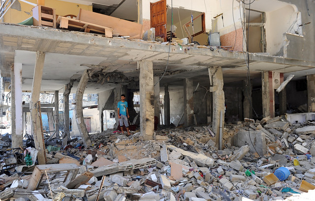 Scenes from Gaza After Israeli Air Strikes