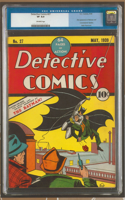 Detective 27 CGC as Scanned from the Mastro Catalog
