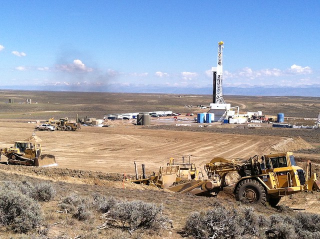 photo of fracking