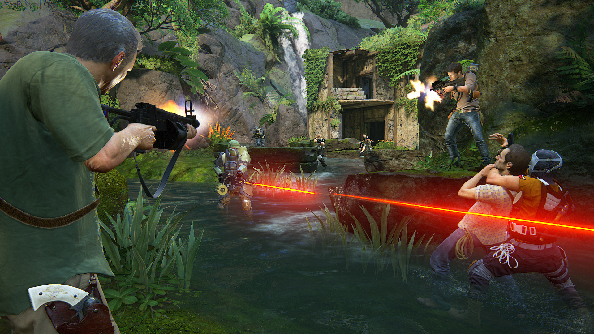 Кооперативный режим «Выживание» появится в Uncharted 4 в следующем месяце