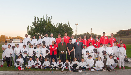 presentation of the Fencing Club of Navarre-University of Navarre