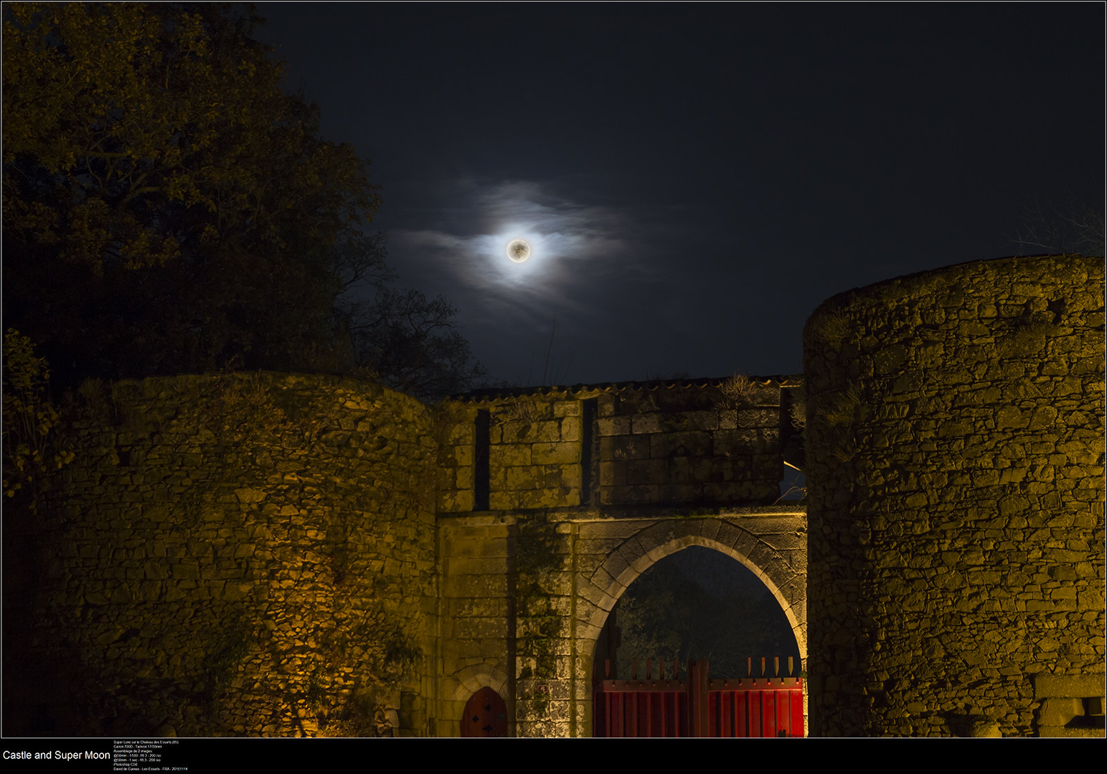 20161114_Castle and super moon