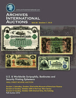 Archives International sale 36 cover ad