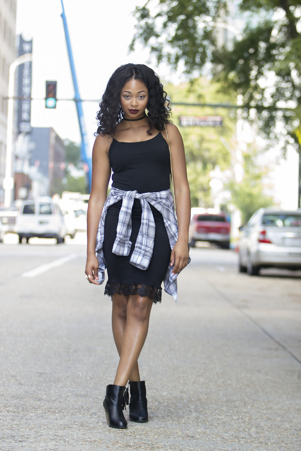 how to style a slip dress, candace hampton