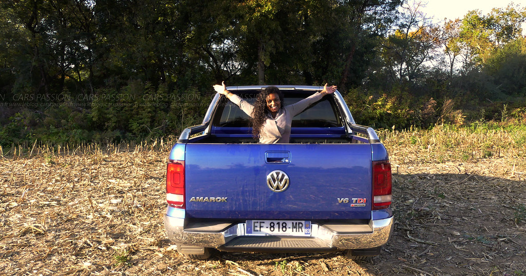 Volkswagen Amarok V6 TDi, essai auto par Stéphanie pour le bog auto Cars Passion