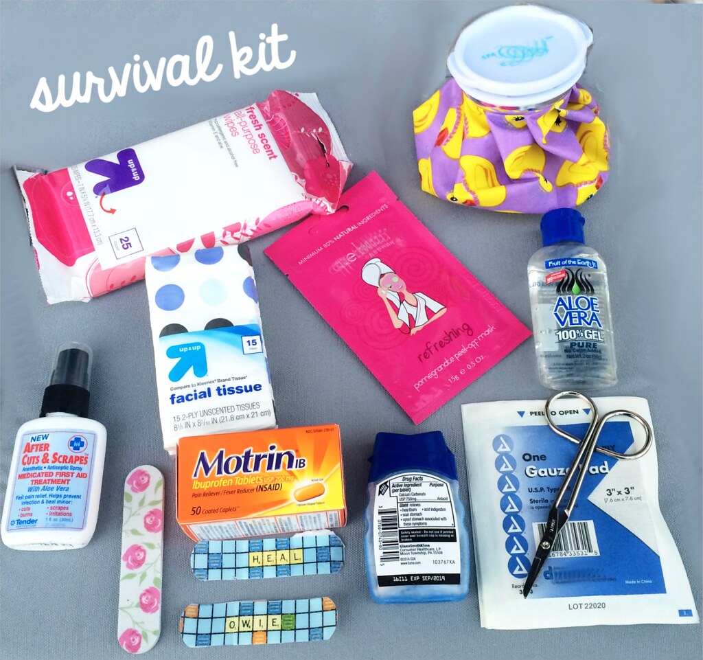 How To Make A College Survival Kit // eyeliner wings & pretty things