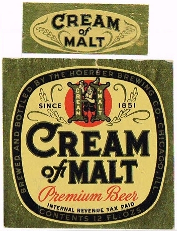 Cream-of-Malt-Premium-Beer-Labels-Hoerber-Brewing-Company