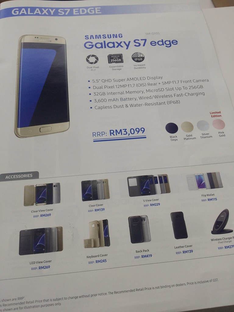 Samsung Galaxy Edge $3099 @ Samsung Experience Store, Main Place Subang Jaya