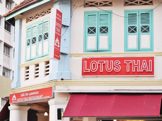 Lotus Thai Restaurant Signage
