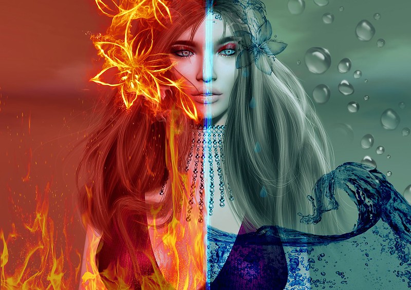 Fire and water...