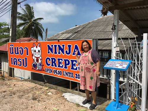 Koh Samui New location- Ninja Creap Restaurant　bophut