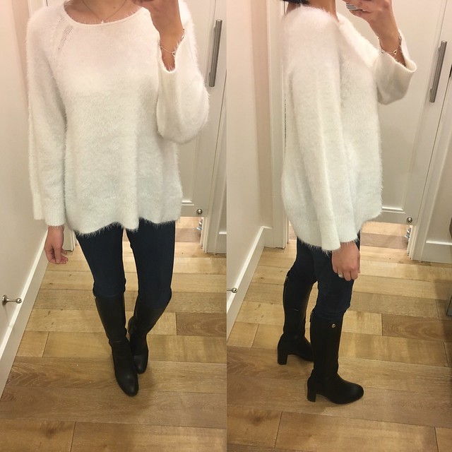  Lou & Grey Eyelash Sweater, size XS regular 